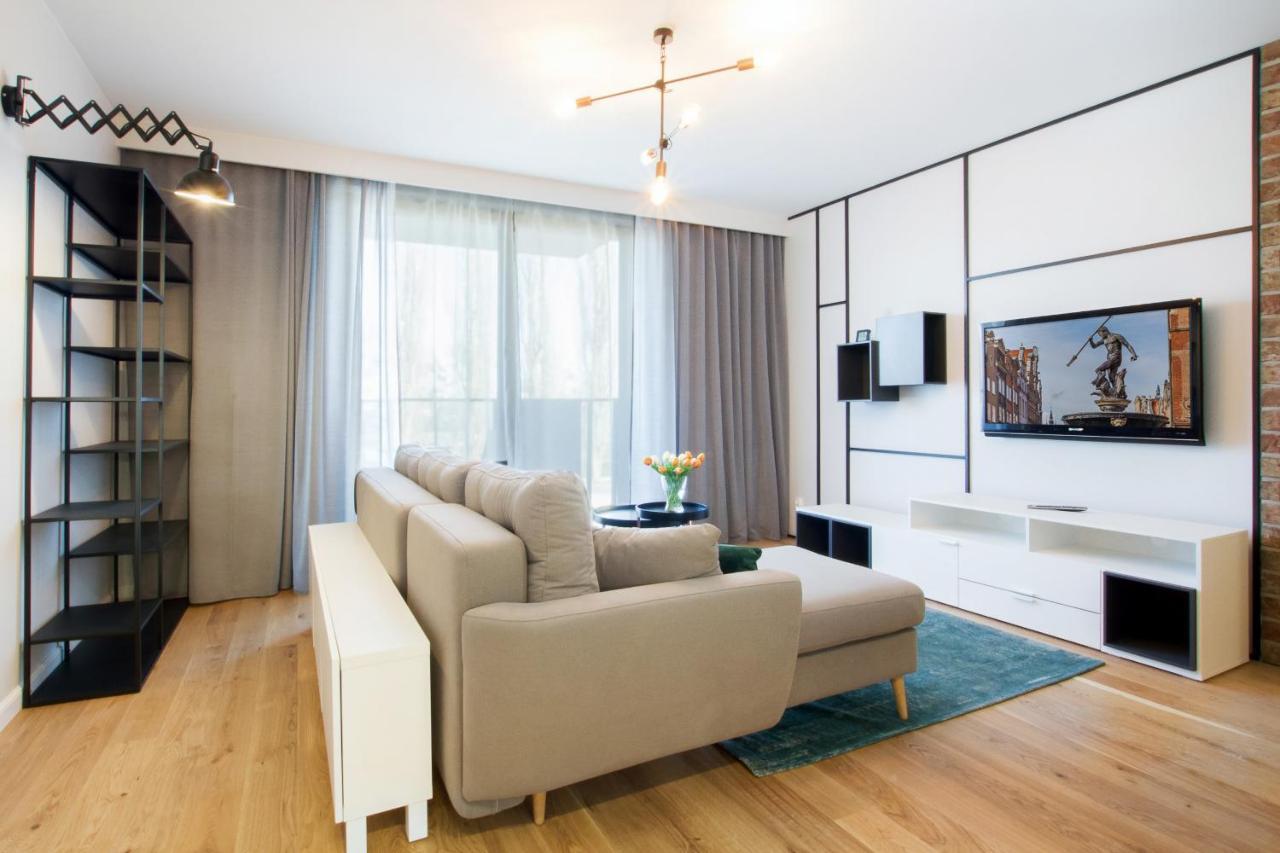 Apartment Front Park Sadowa With Parking By Noclegi Renters 그단스크 외부 사진